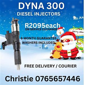 Dyna 300 Diesel Injectors for sale