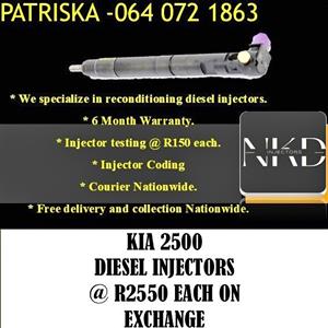 KIA 2500 DIESEL INJECTORS FOR SALE