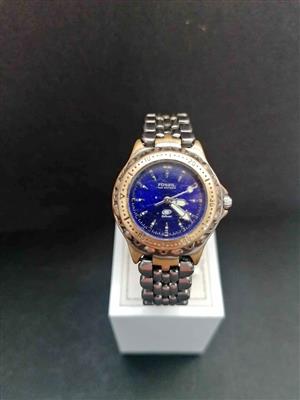 Fossil Blue ladies quartz watch
