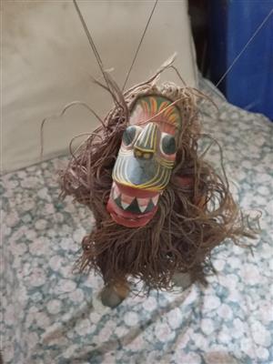 Yaqui or Mayo "Pascola" mask from Sonora, Mexico  