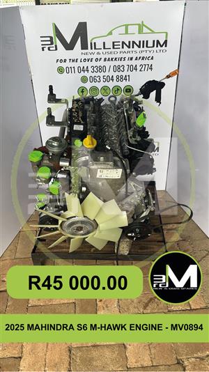 2025 MAHINDRA S6 M-HAWK ENGINE - MV0894 