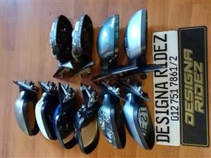 BMW E90 FACE LIFT SIDE MIRROS AND MIRROR COVERS 