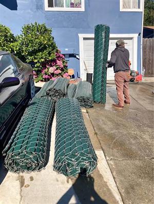 Roof sheets and fencing