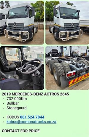 2019 MERCEDES BENZ ACTROS 2645