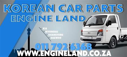 Engine and gearbox for Hyundai Kia Daewoo Ssangyong