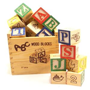 27 piece Wood Blocks