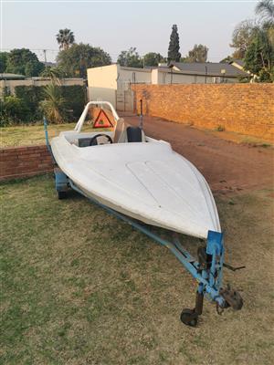 Boat and trailor for sale.