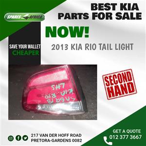 TAIL LIGHT - KIA RIO 2013