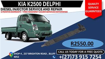Kia K2500 Delphi Diesel Injectors 