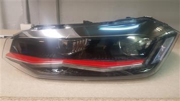 POLO 8 HEAD LIGHT LEFT SIDE RED LINE AVAILABLE