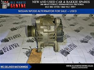 Alternator for Nissan NP200