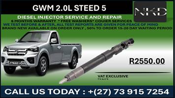GWM 2.0L STEED 5 Diesel Injectors 