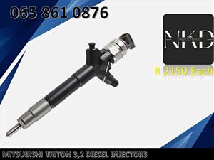 MITSUBSHI TRITON 3.2 DIESEL INJECTORS FOR SALE WITH WARRANTY
