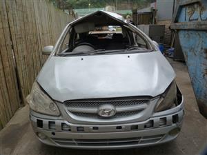 Hyundai Getz 1.6 Manual G4EE Silver - 2008 SPARESBOYZ STRIPPING FOR SPARES