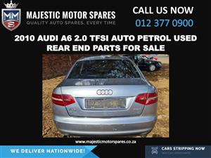 2010 Audi A6 2.0 TFSI Auto Petrol Used Rear End Parts for Sale