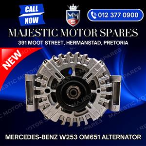 Mercedes-Benz W253 OM651 Alternator - New
