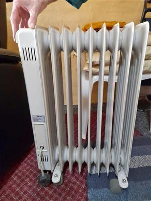 9 fin oil heater Fuchsware