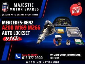 Mercedes-Benz A200 W169 Automatic M266 Petrol Lockset for Sale – Used