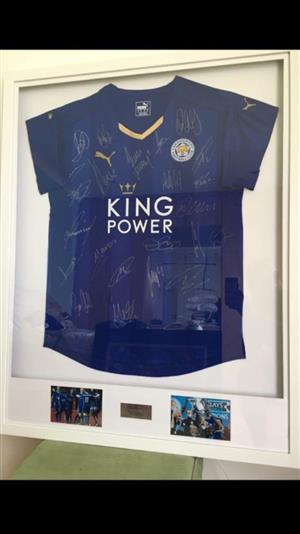 leicester city champions shirt
