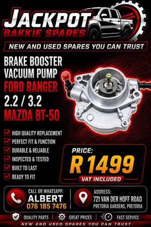 Brake Booster Vacuum Pump Ford Ranger 2.2 / 2.3