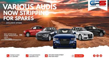 Various Audis Now Stripping For Spares