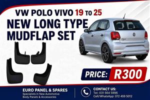 VW Polo Vivo  Long-Type Mudflaps Set for sale