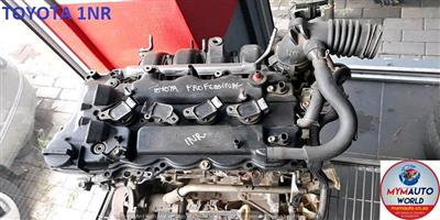 TOYOTA YARIS/COROLLA 1.3L COMPLETE 1NR ENGINE FOR SALE