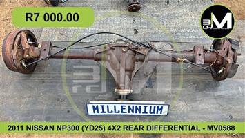 2011 NISSAN NP300 (YD25) 4X2 REAR DIFFERENTIAL - MV0588