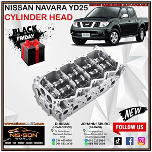 Nissan Navara YD25 Cylinder Head