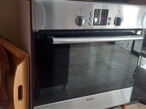 BOSCH TOUCH SCREEN GLAS HOB AND OVEN
