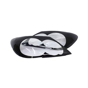 Clear Headlight Guards with Black Trim for Toyota Hilux 2011