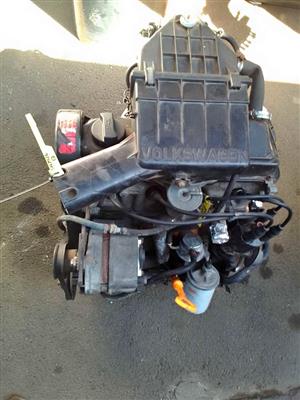 VW citigolf eng code GY 1.3 carburetor complete engine still running good to
