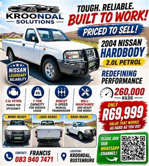 2004 Nissan Hardbody 2.0 Petrol Single Cab