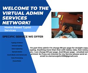 I am an Online home Data Entry Clerk with my own computer and Internet access, v