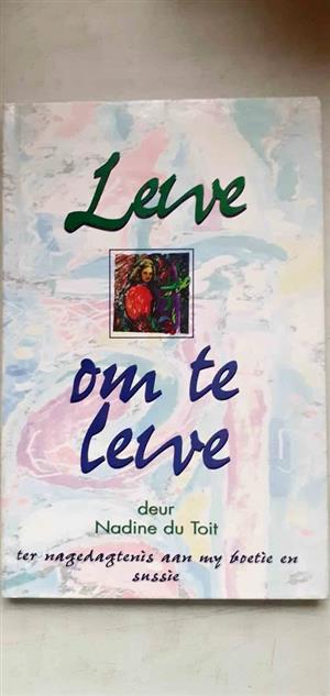 Lewe om te lewe - Nadine du Toit