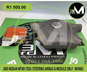 STEERING AIRBAG & MODULE ONLY - NISSAN NP300