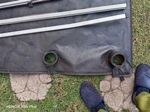 Toyota hilux double cab tonneau cover 
