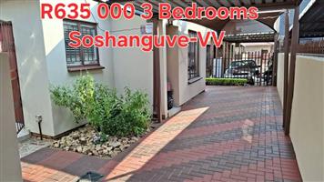 Well maintained 3 Bedroom House for Sale in Soshanguve Vv  