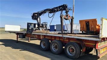 2007 Henred Tri Axle Brick Trailer 