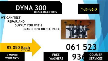 DIESEL INJECTORS FOR DYNA 300 FOR SALE 