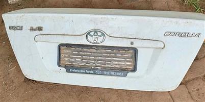 Toyota corolla E120/E130 bootlid. Message me