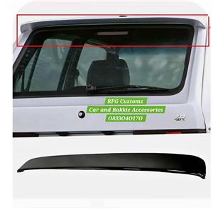 Golf 1 R line gloss black plastic roof spoiler