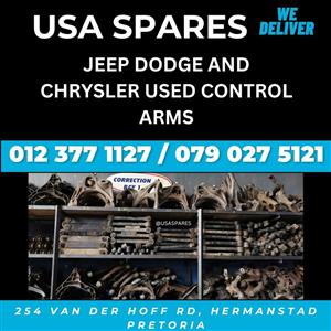 Jeep, Dodge and Chrysler Control Arms For Sale  