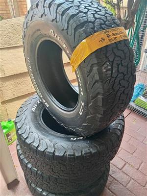 4x BF Goodridge ko2 AT...round 70%