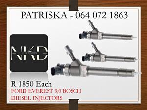 FORD EVEREST 3.0 DIESEL INJECTORS FOR SALE
