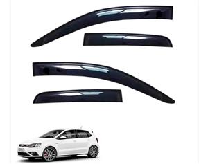 VW Polo 6 / Vivo (2010-On) Black Windshield (4-Piece) 