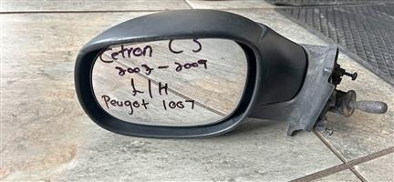 2003-09 Citroen C3 Left Side Mirror For Sale @Circle 7 Used Parts 