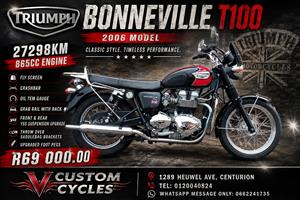 Well Looked After Triumph Bonneville T100