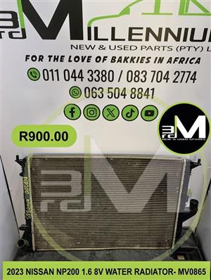 Nissan NP200 Water Radiator