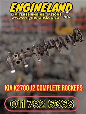Sale! Kia K2700 2.7 diesel J2 engine complete rockers